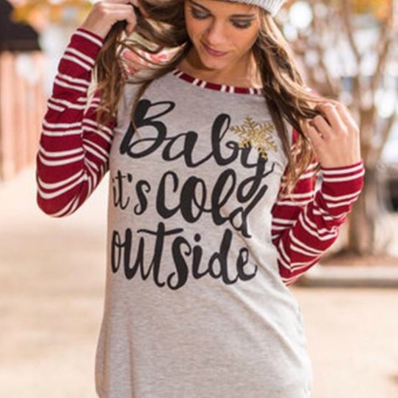 FIRM-Lowest Price Drop🎁Christmas Long Sleeve Tee - Picture 2 of 3